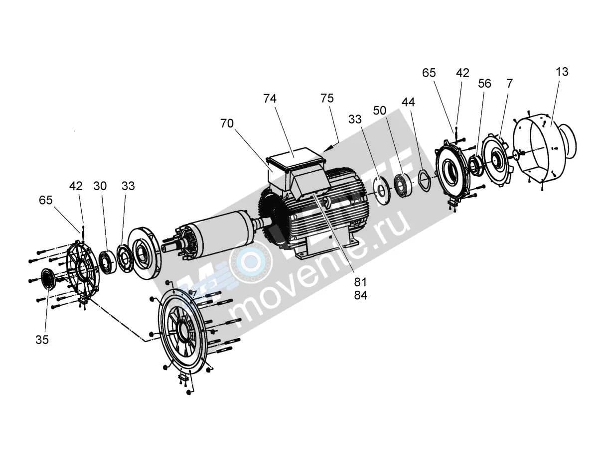 Подшипник 10342436 Liebherr