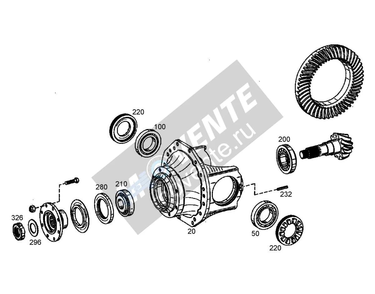 Подшипник 7002698 Liebherr
