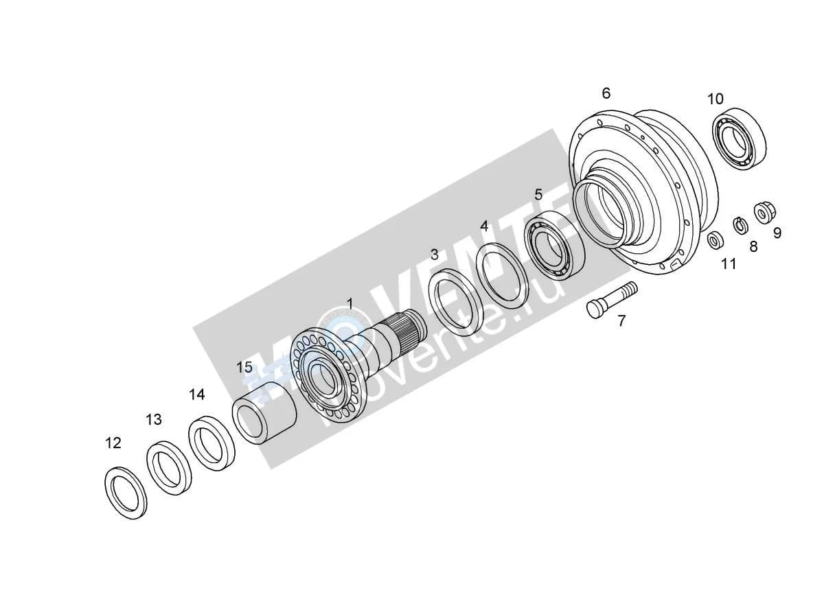 Подшипник 7005790 Liebherr