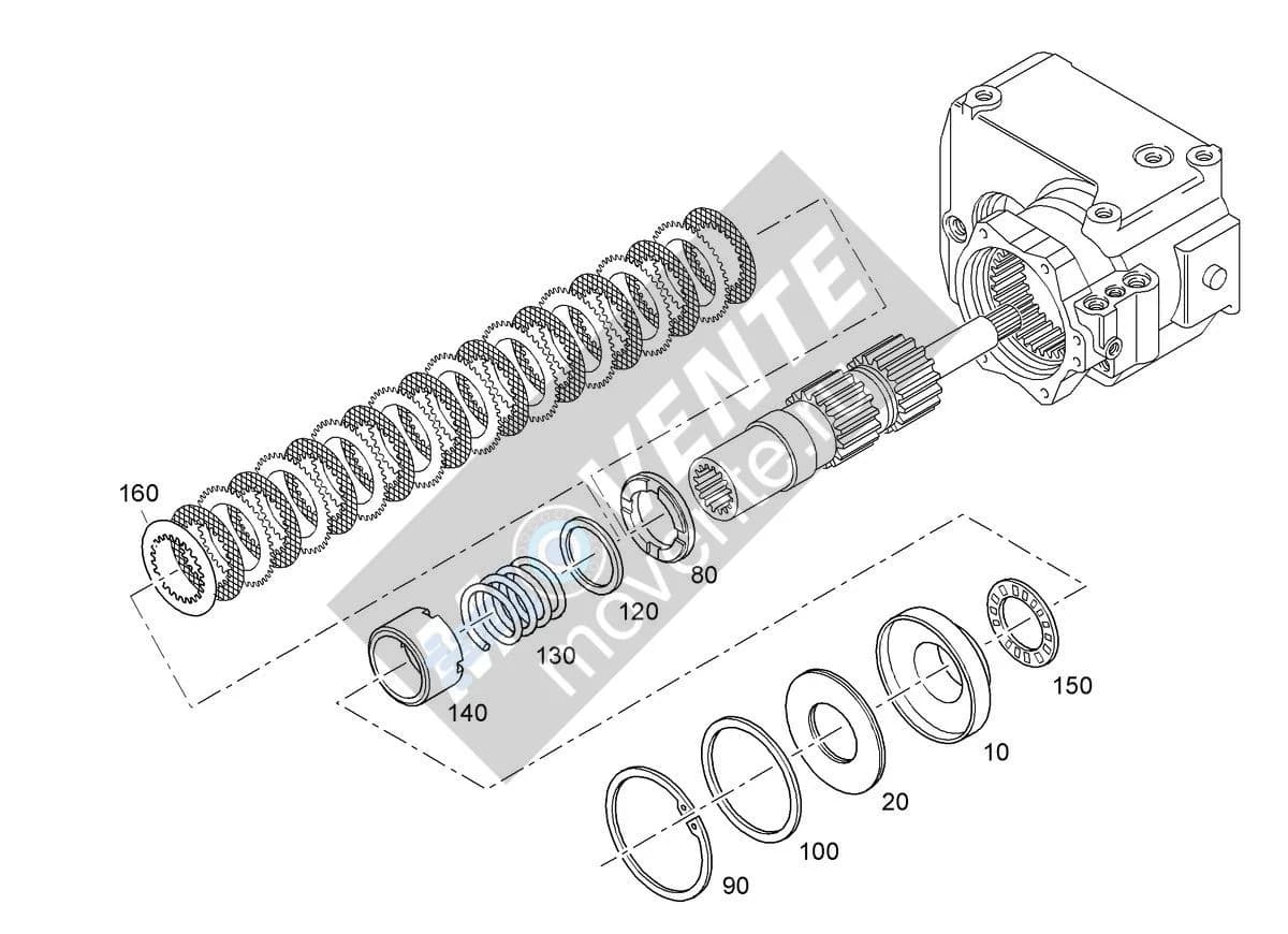 Подшипник 7021539 Liebherr