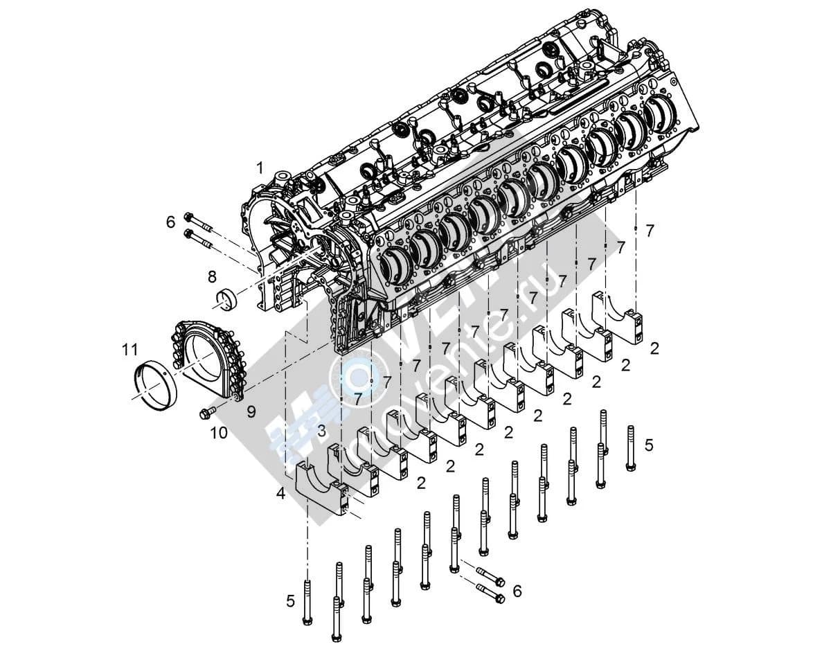 Подшипник 10150025 Liebherr