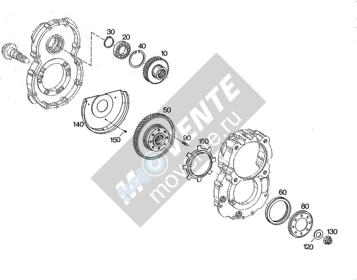 Подшипник 7621964 Liebherr