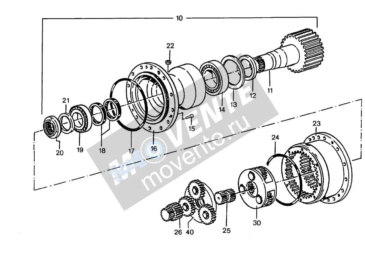 Подшипник 5007053 Liebherr