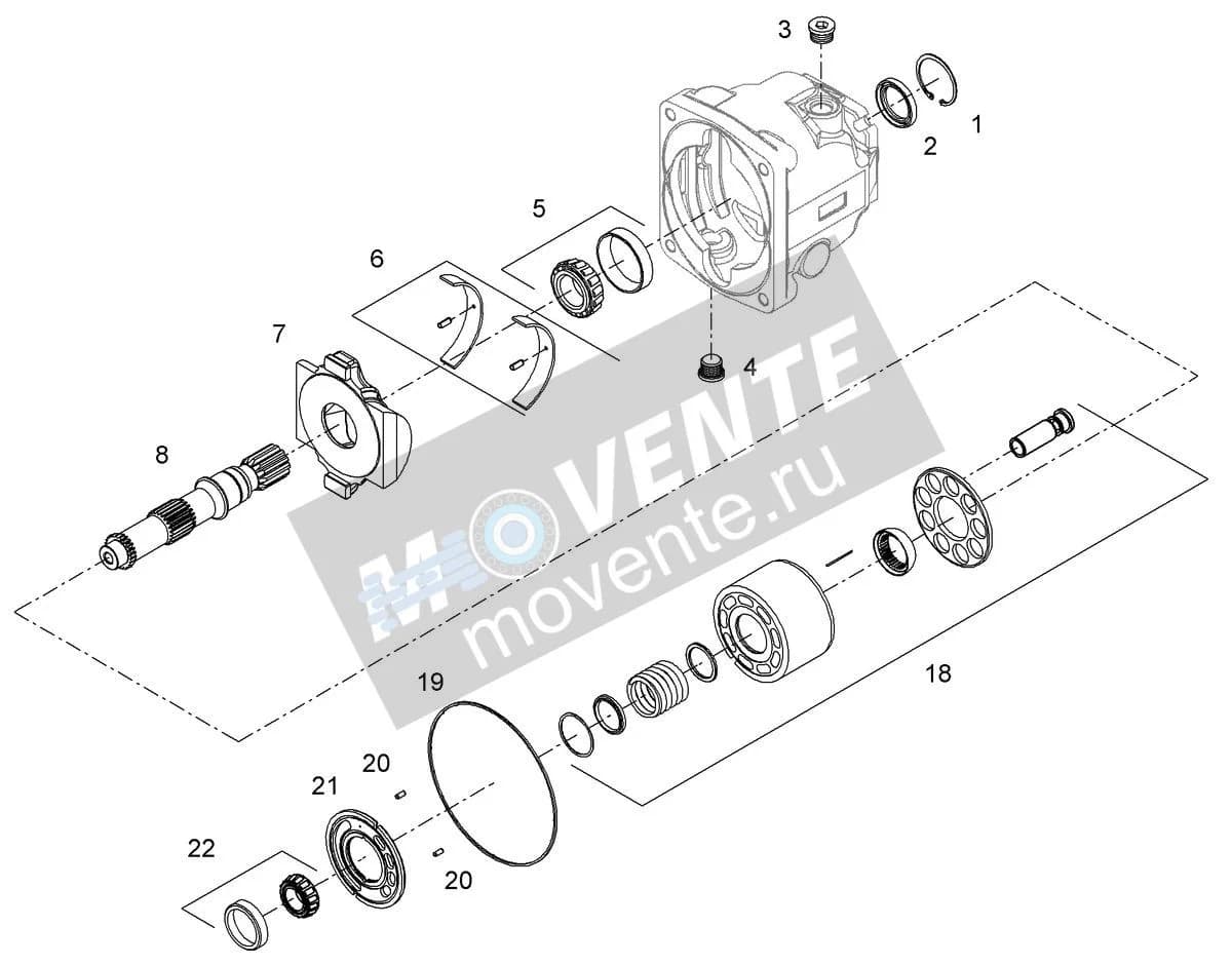 Подшипник 11068238 Liebherr