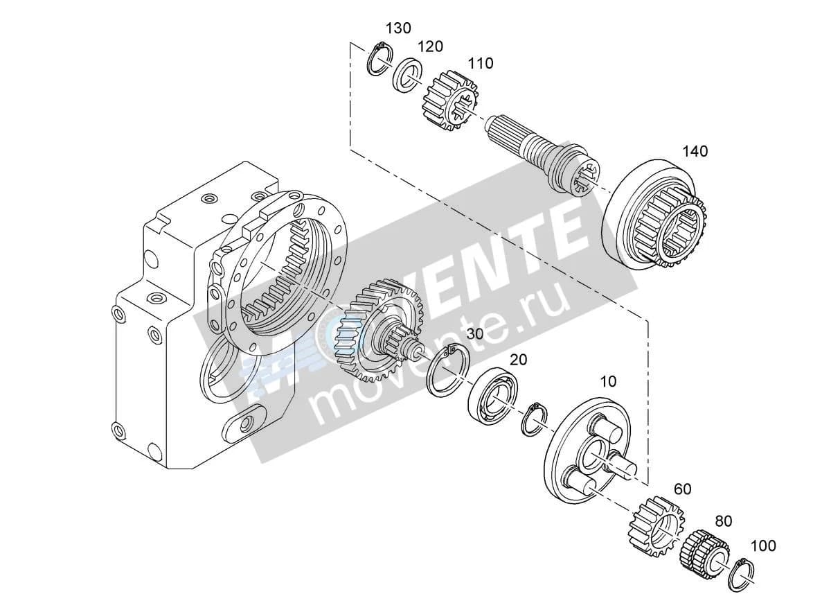 Подшипник 7015895 Liebherr
