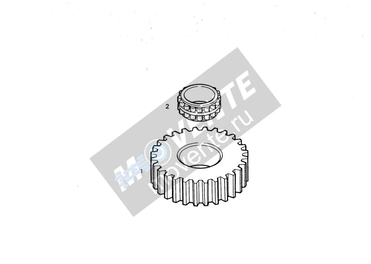 Подшипник 7610095 Liebherr