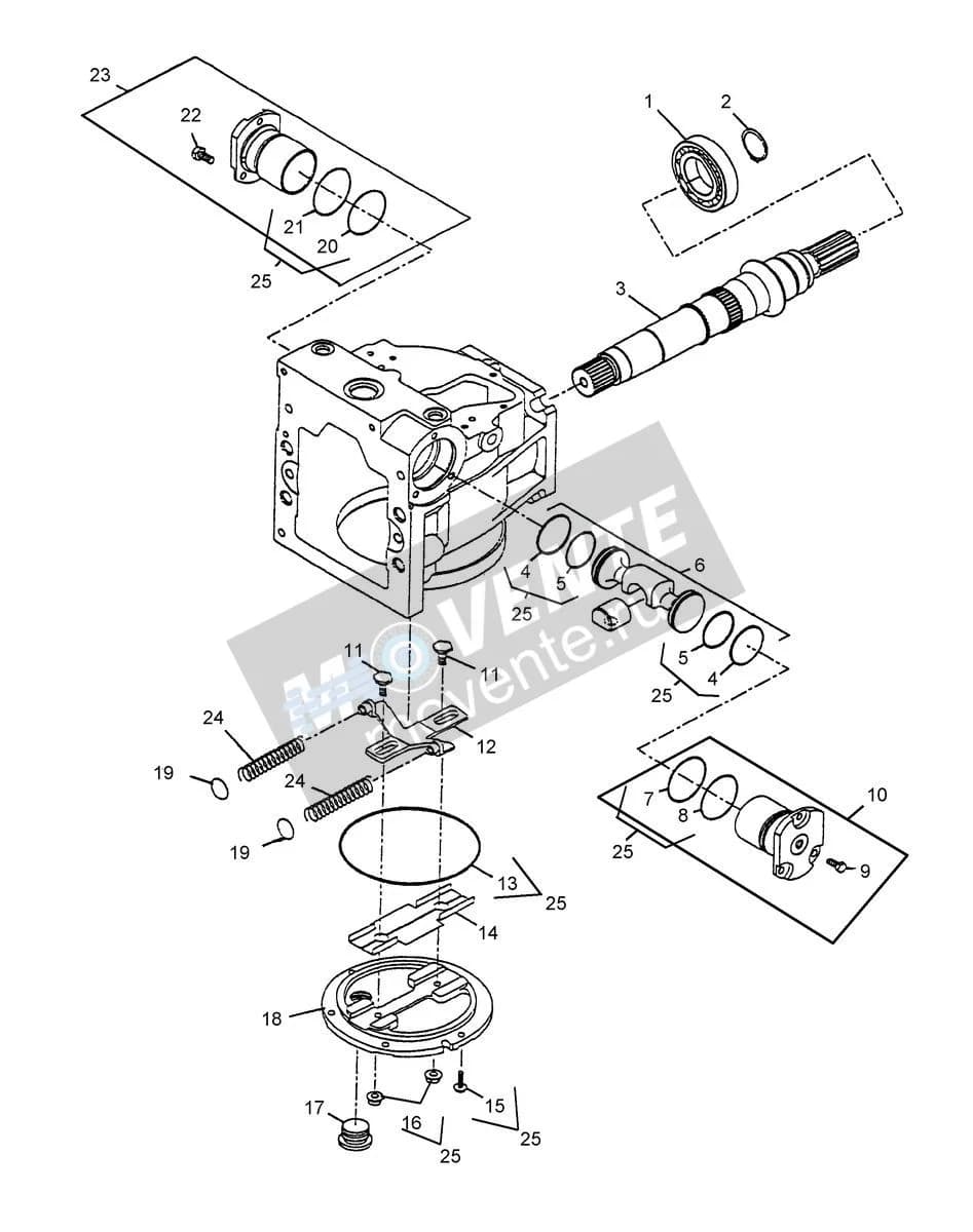 Подшипник 10337837 Liebherr