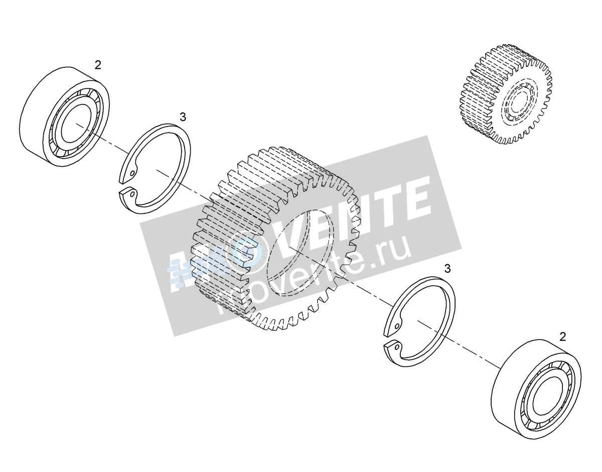 Подшипник 746410301 Liebherr