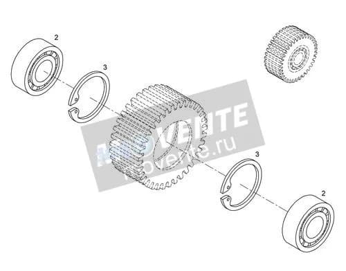 Роликоподшипник с цилиндрическими роликами 570956508 Liebherr