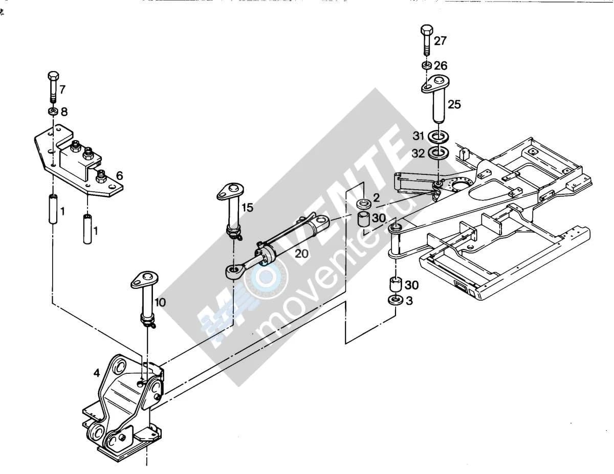 Подшипник 9241275 Liebherr