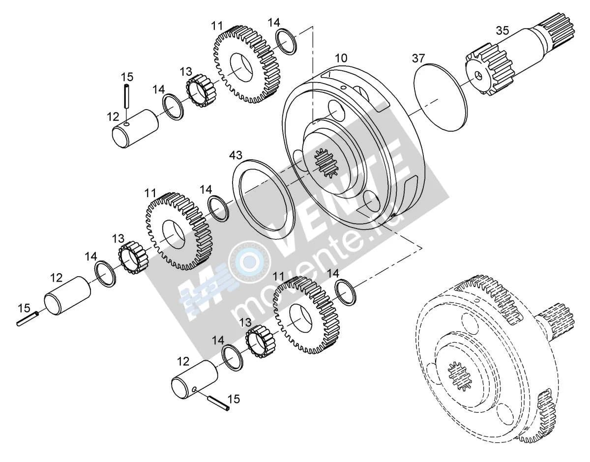 Подшипник 10012061 Liebherr