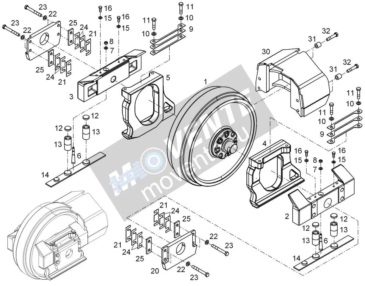 Подшипник 12488996 Liebherr