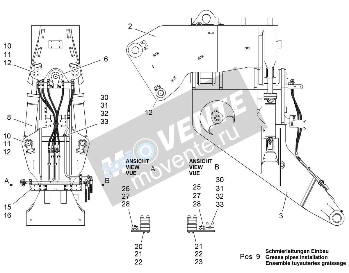 Подшипник 9015905 Liebherr