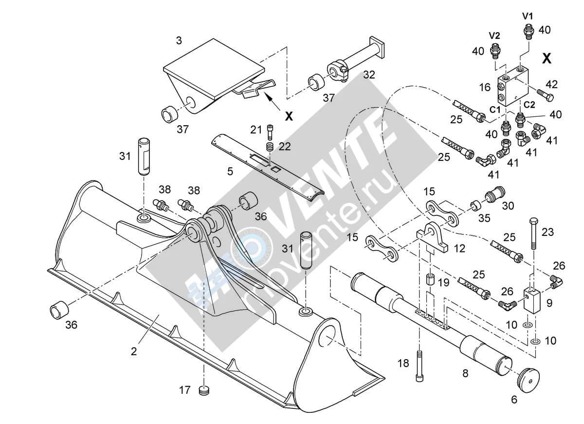 Подшипник 9967602 Liebherr