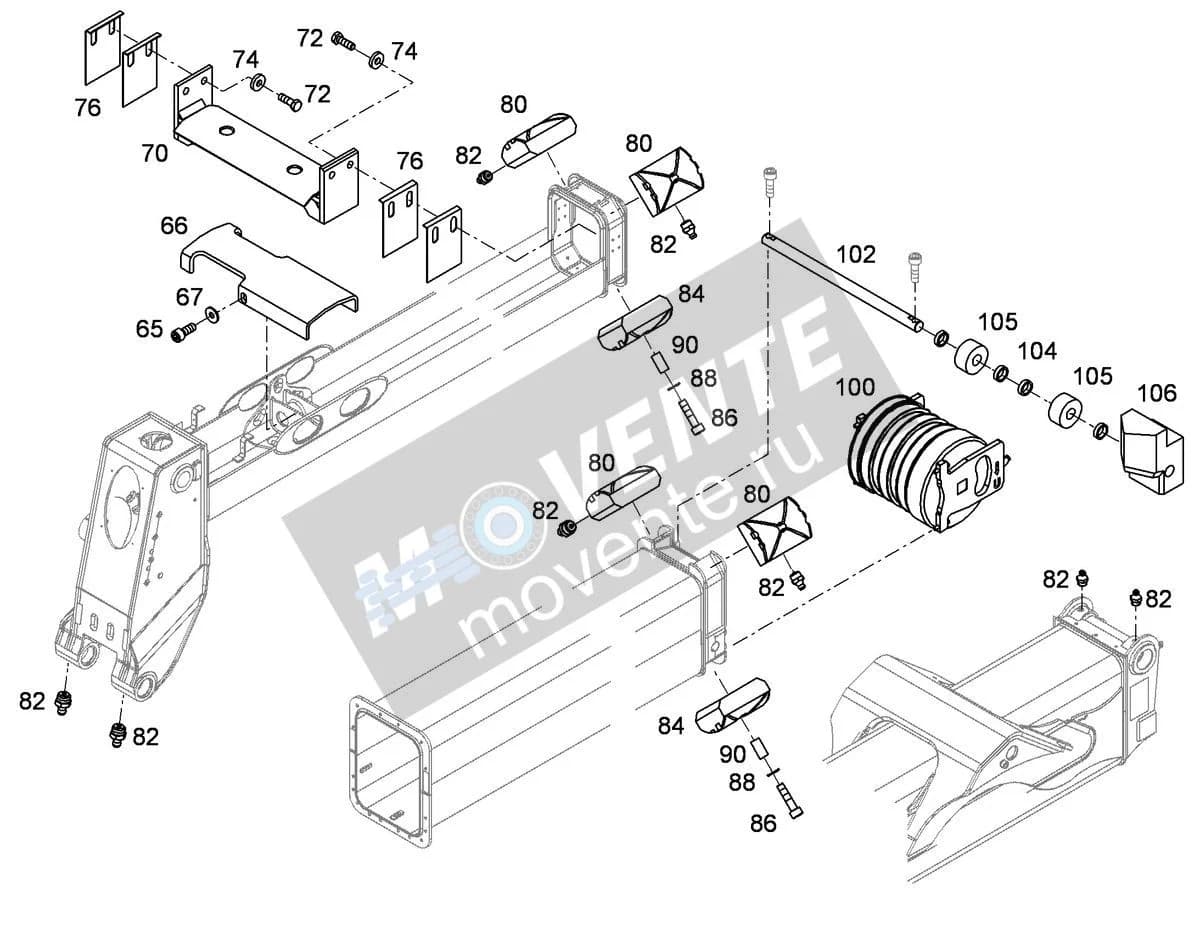 Подшипник 10814936 Liebherr