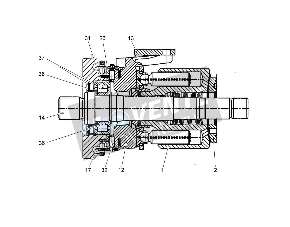 Подшипник 12207669 Liebherr