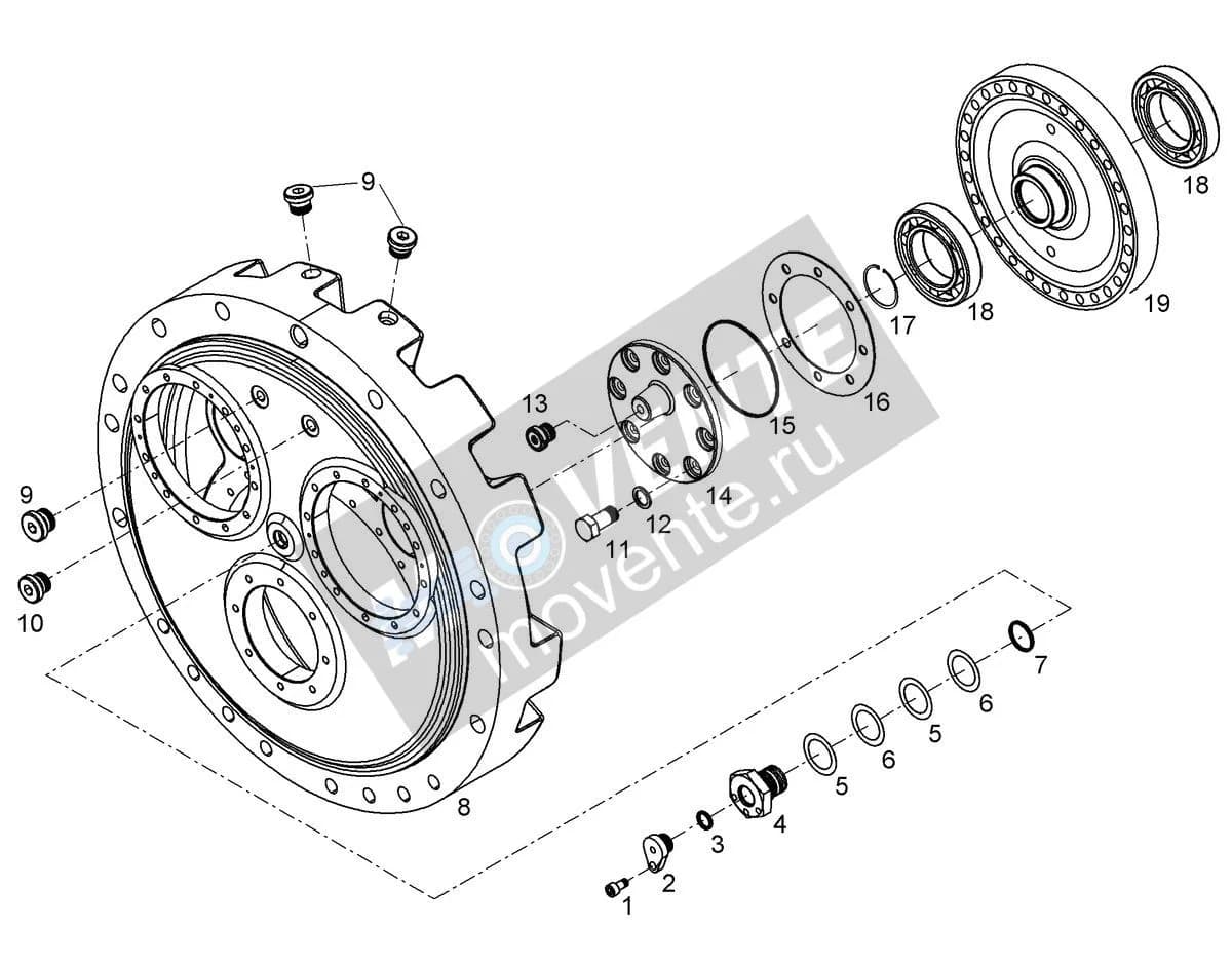 Подшипник 746311301 Liebherr