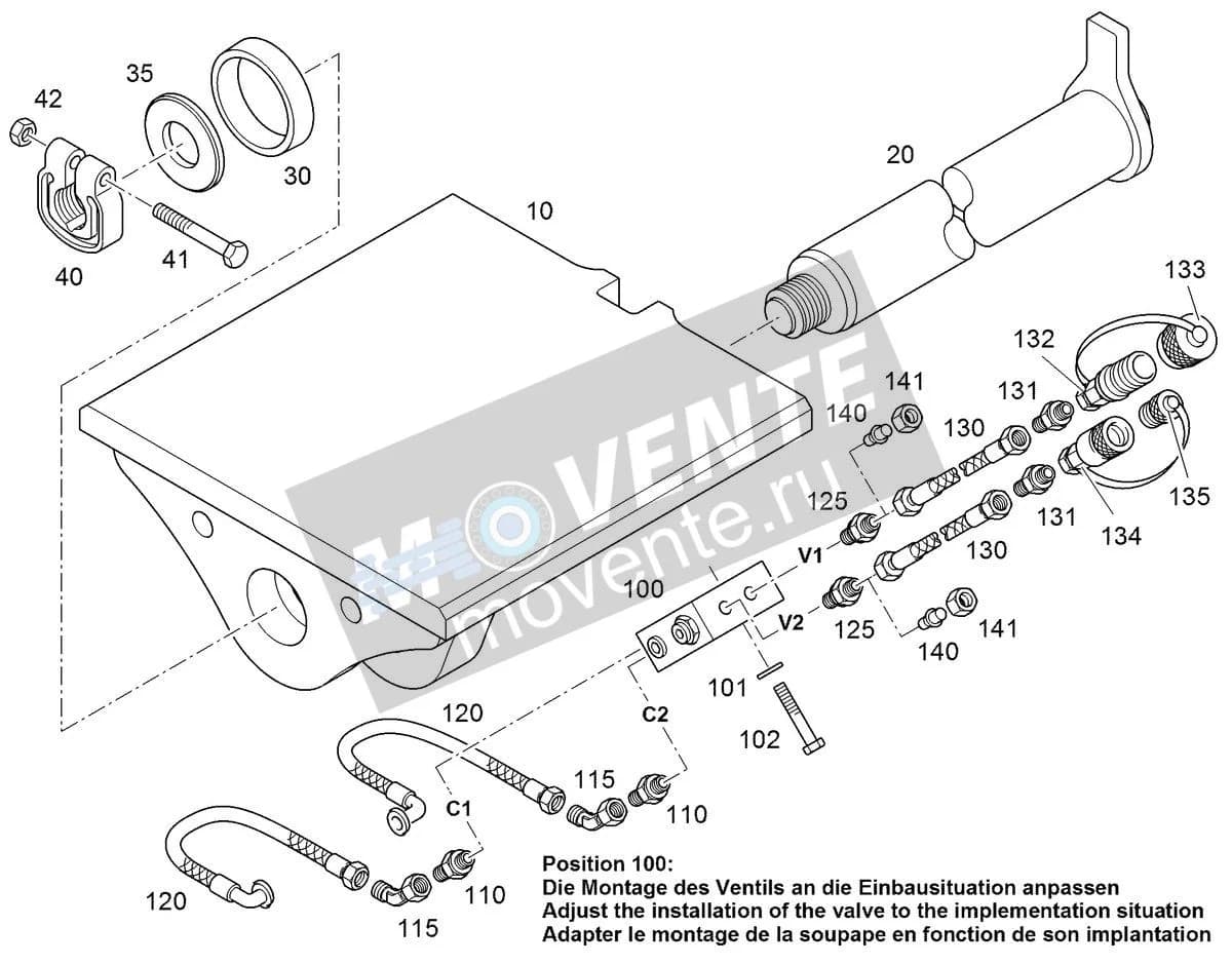 Подшипник 94085853 Liebherr