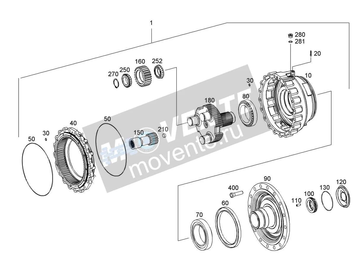 Подшипник 7624151 Liebherr