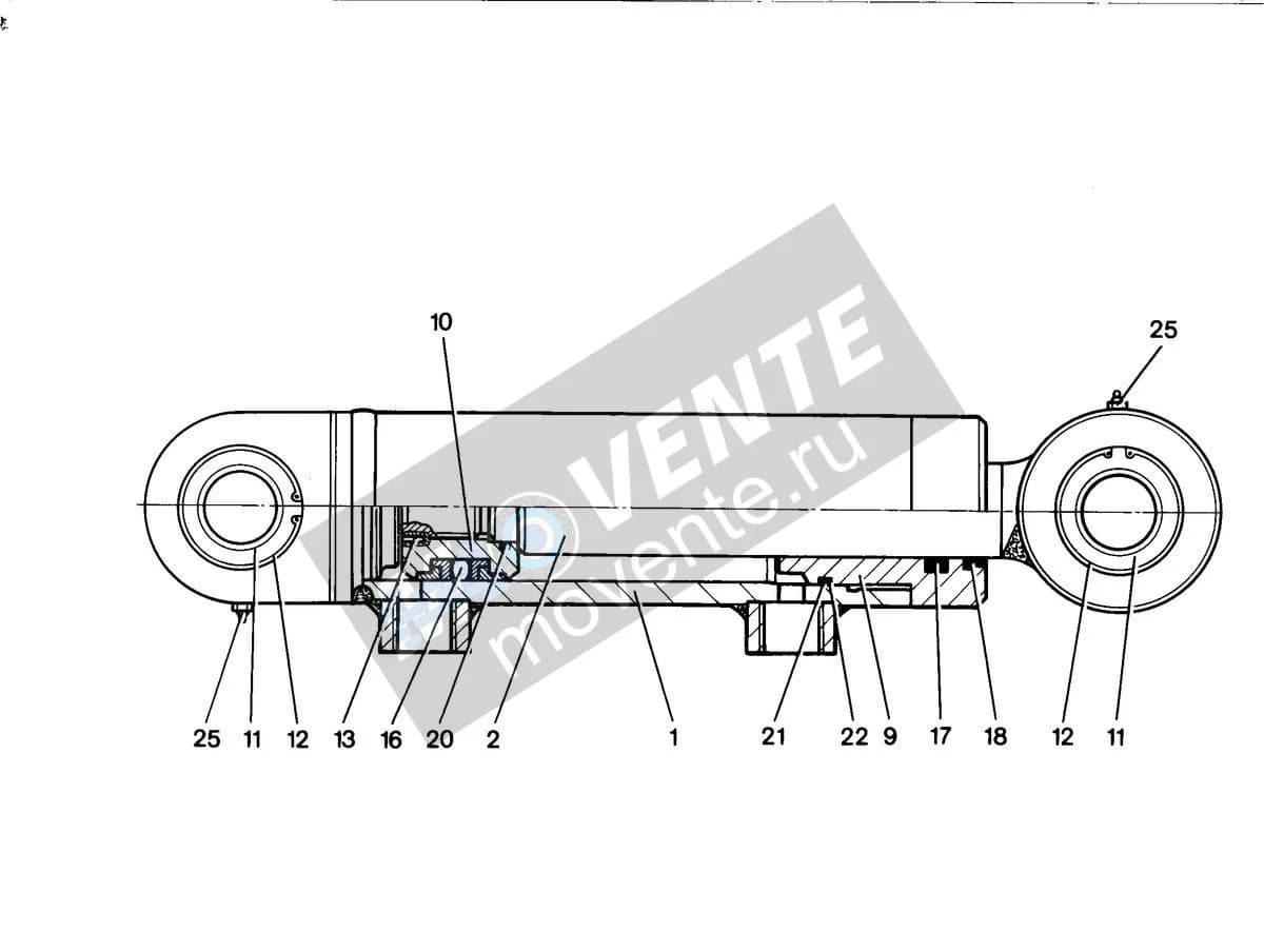 Подшипник 7021735 Liebherr