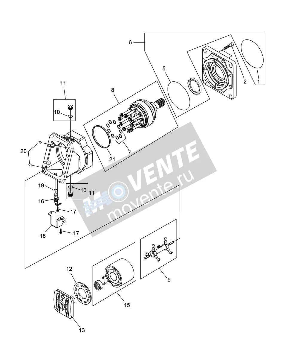 Подшипник 10334454 Liebherr