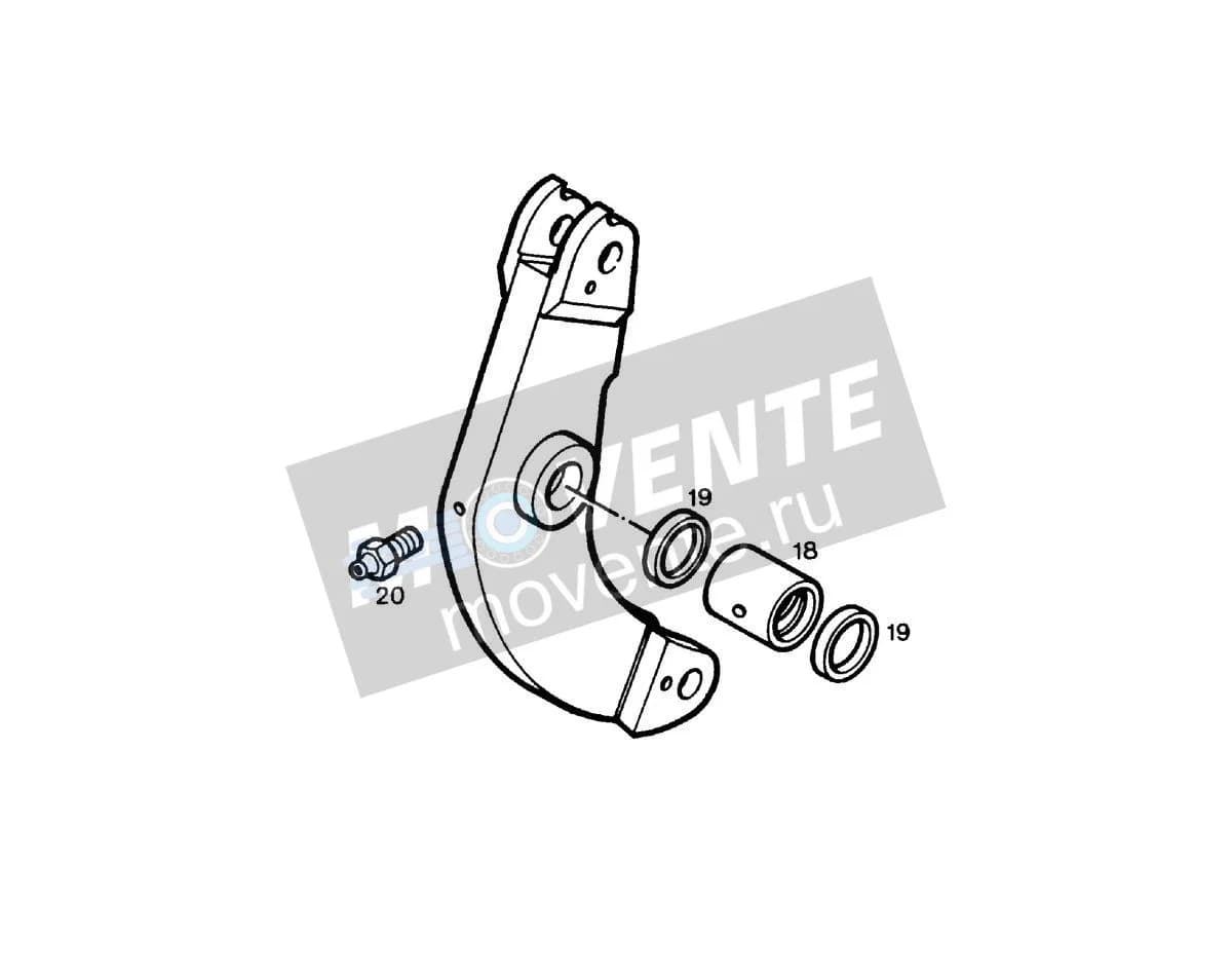 Подшипник 9508457 Liebherr