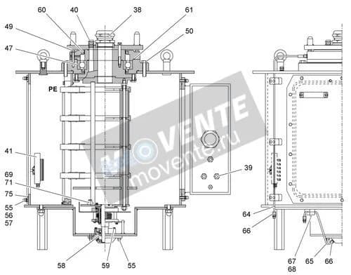 Шарикоподшипник самоустанавливающийся 10220255 Liebherr