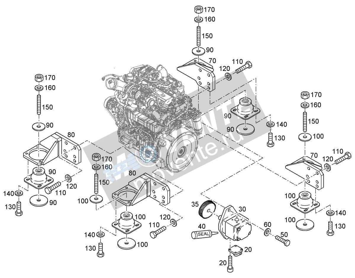Подшипник 11371725 Liebherr