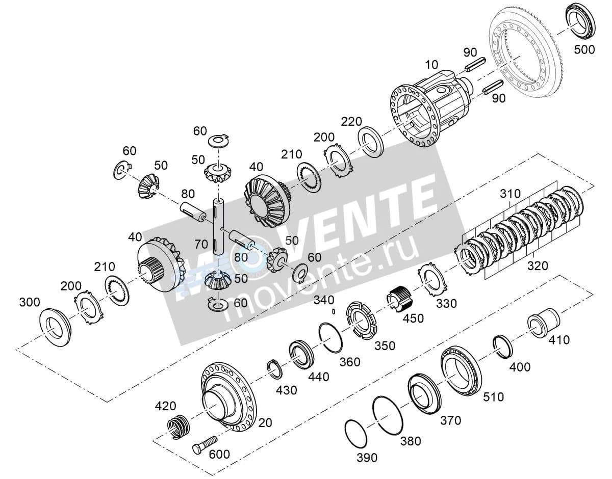 Подшипник 12259856 Liebherr