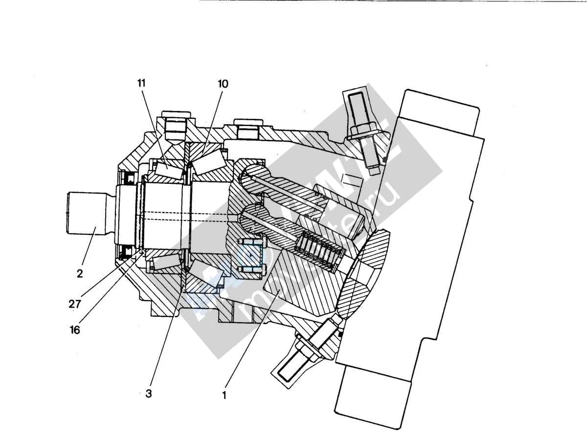 Подшипник 4000714 Liebherr