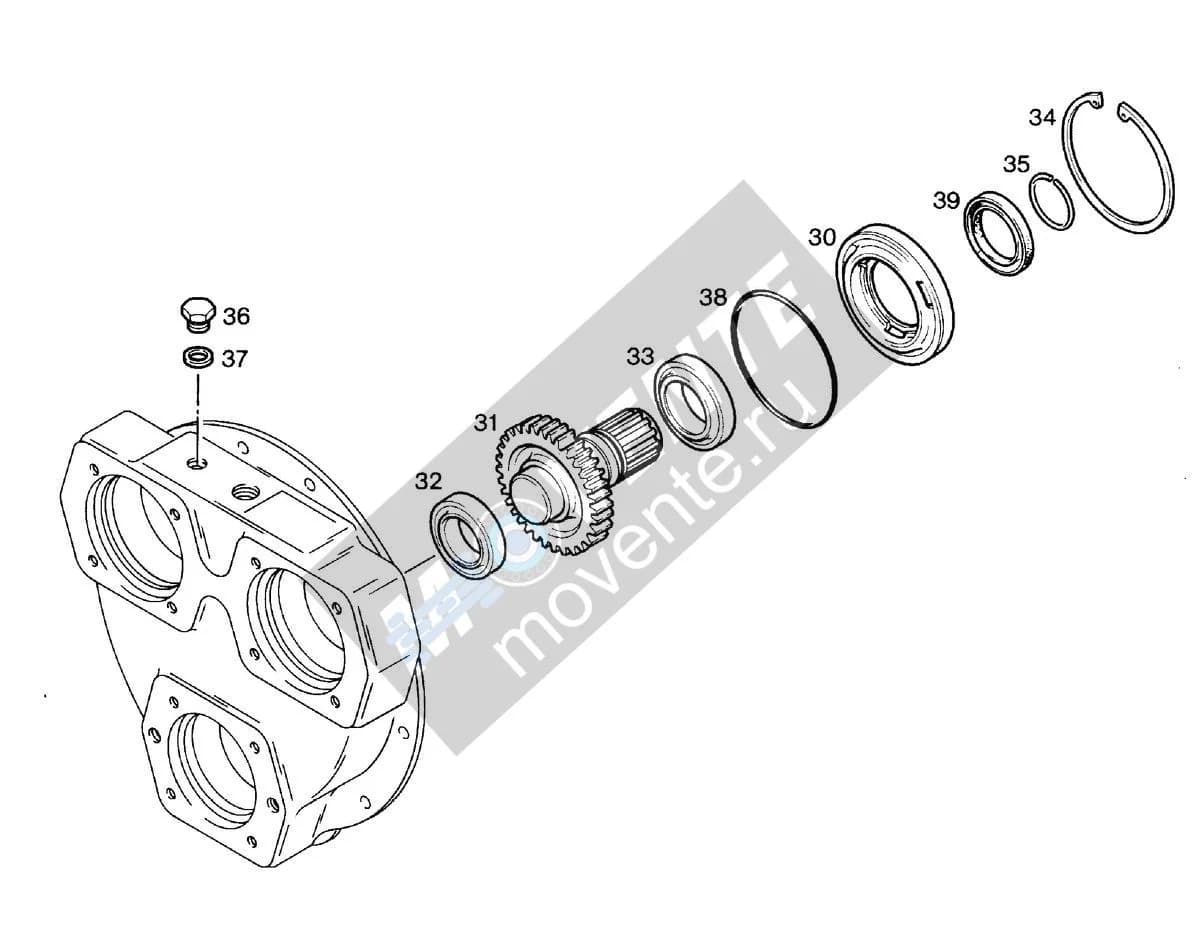 Подшипник 4001701 Liebherr