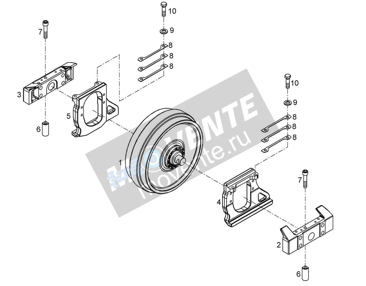 Подшипник 12488994 Liebherr