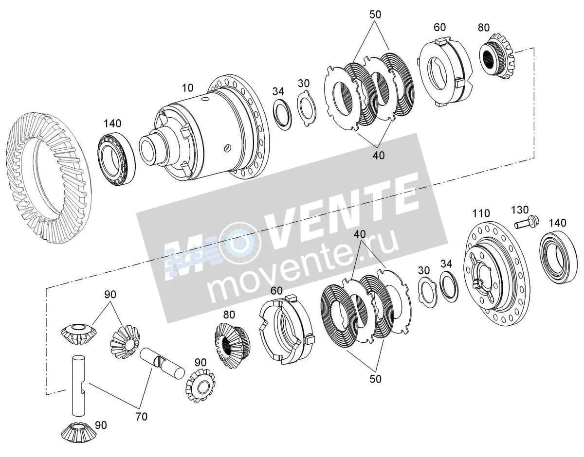 Подшипник 11007141 Liebherr