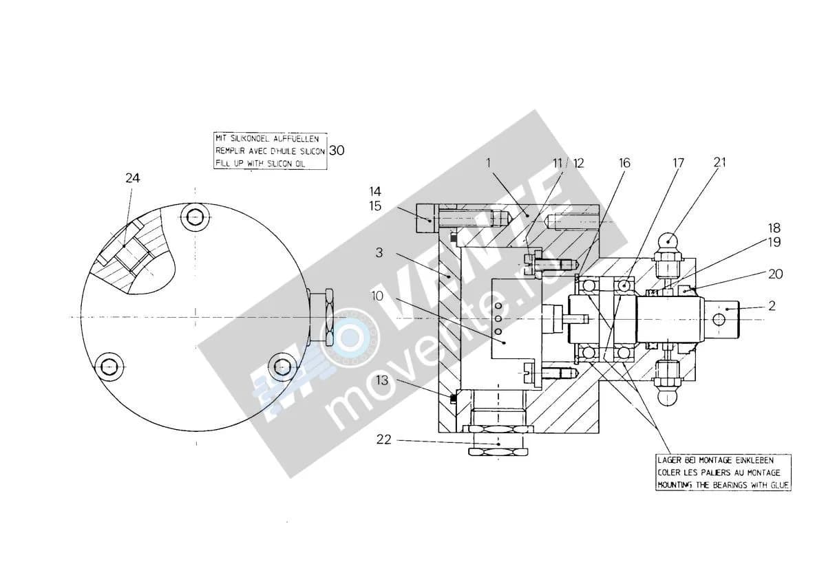 Подшипник 5610633 Liebherr