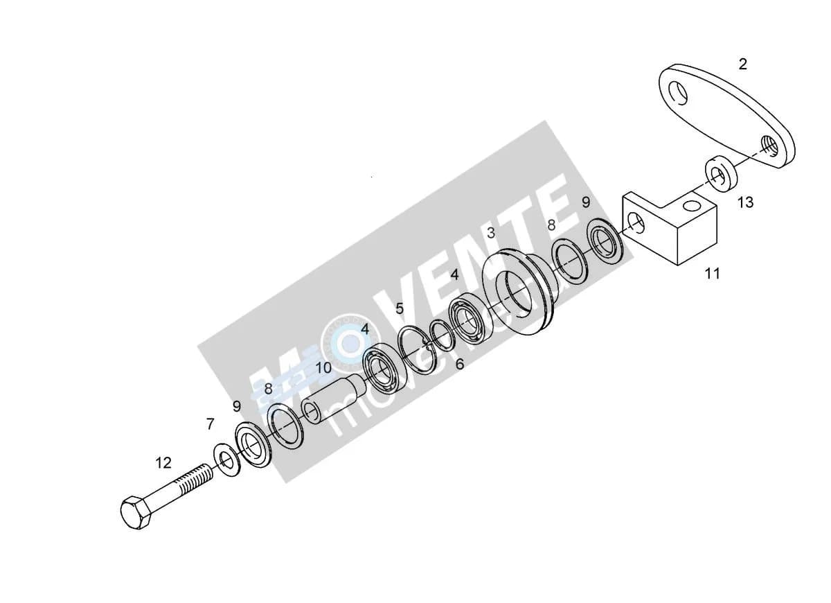 Подшипник 10343306 Liebherr