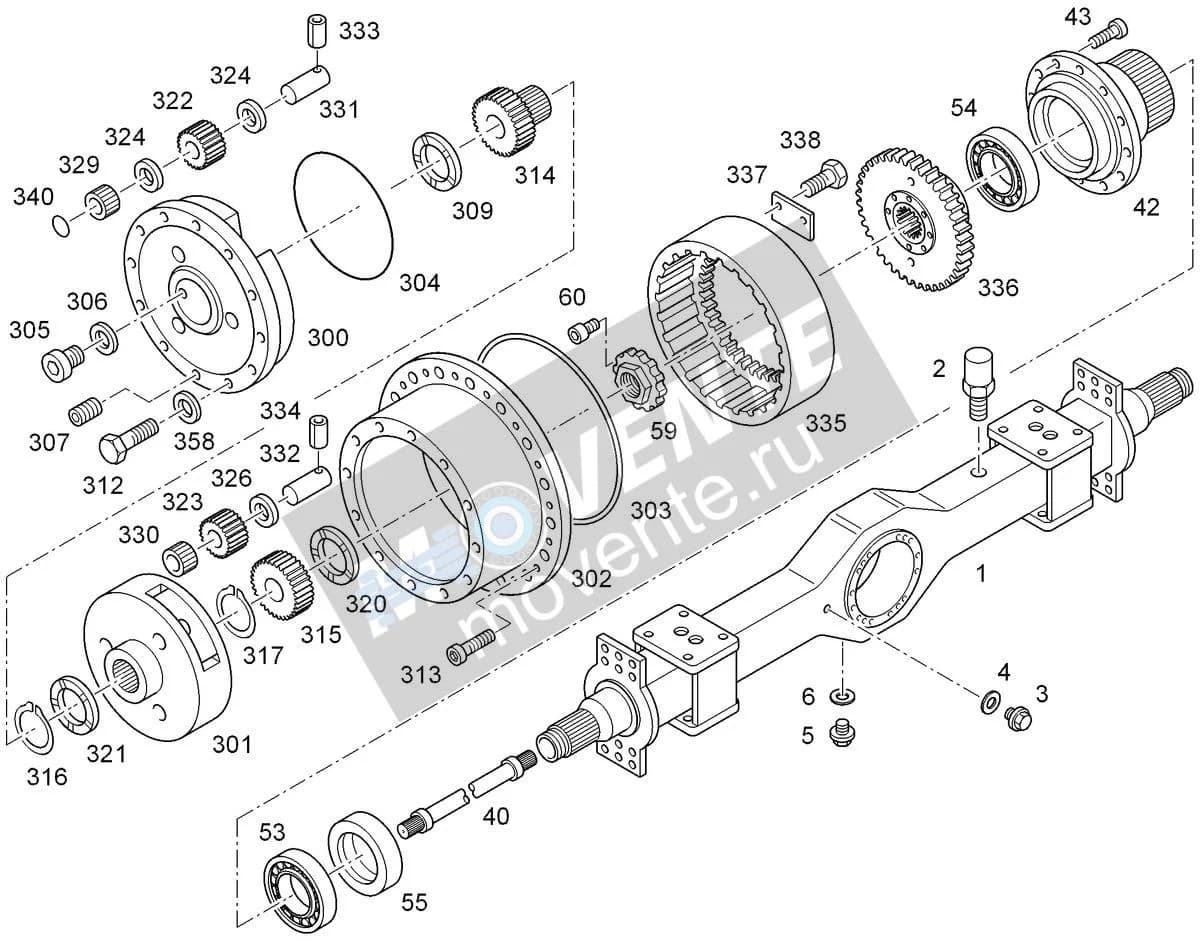 Подшипник 7028438 Liebherr