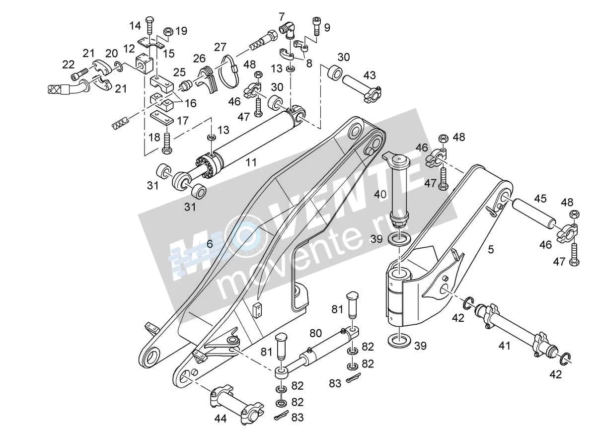Подшипник 9953355 Liebherr