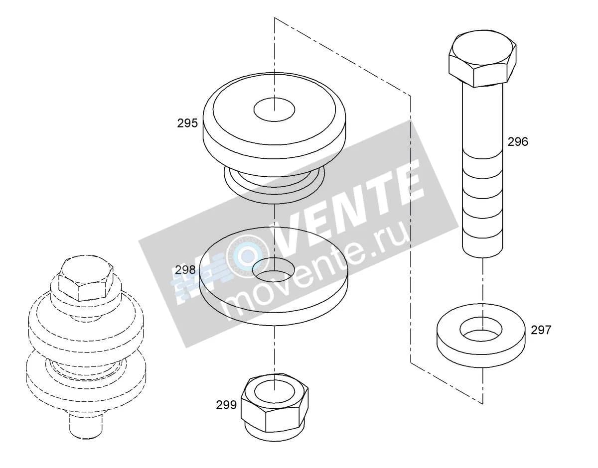 Подшипник 10011837 Liebherr