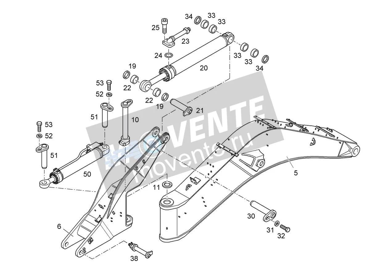 Подшипник 9968721 Liebherr