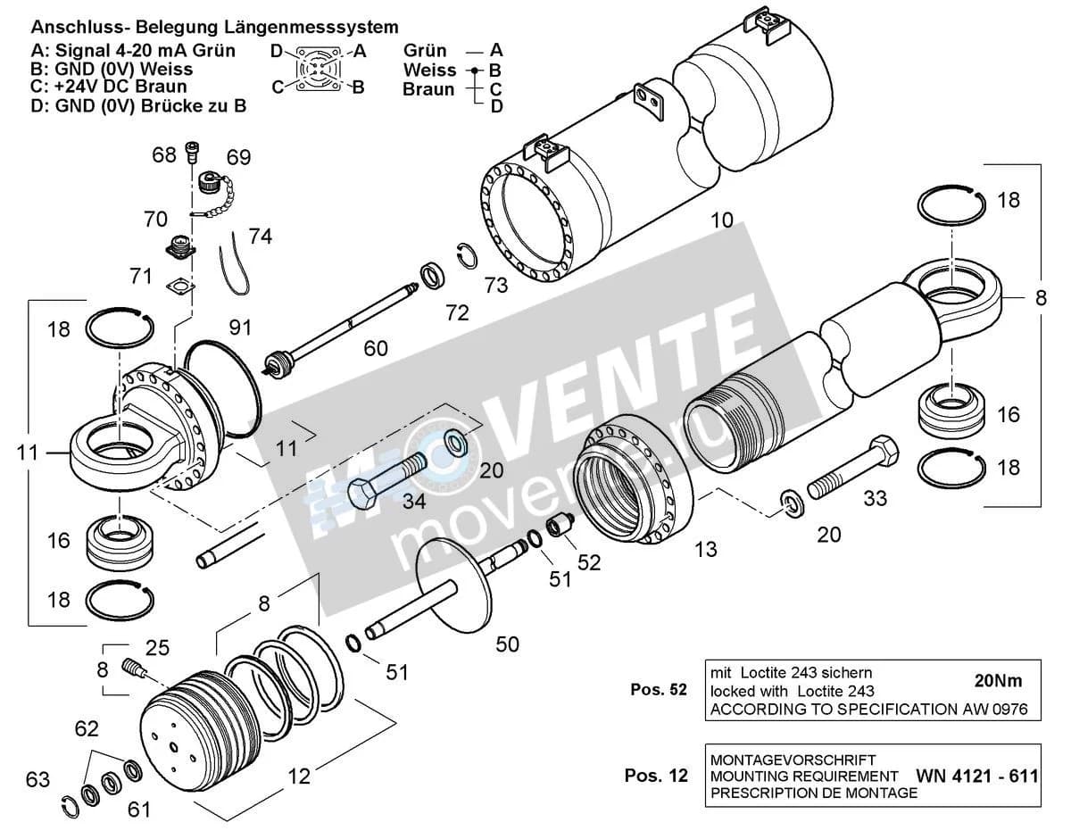 Подшипник 11123114 Liebherr