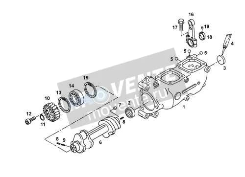 Роликоподшипник с цилиндрическими роликами 10012625 Liebherr