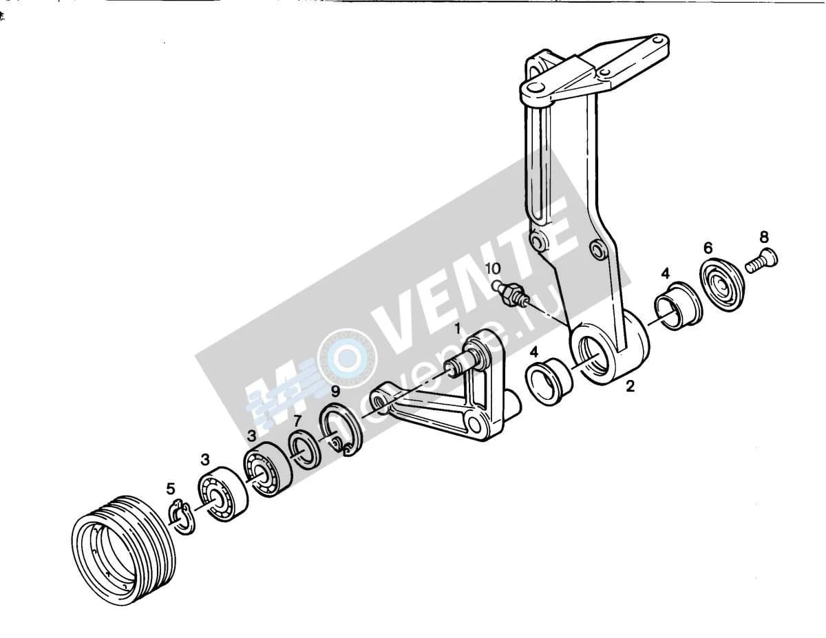 Подшипник 8634087 Liebherr