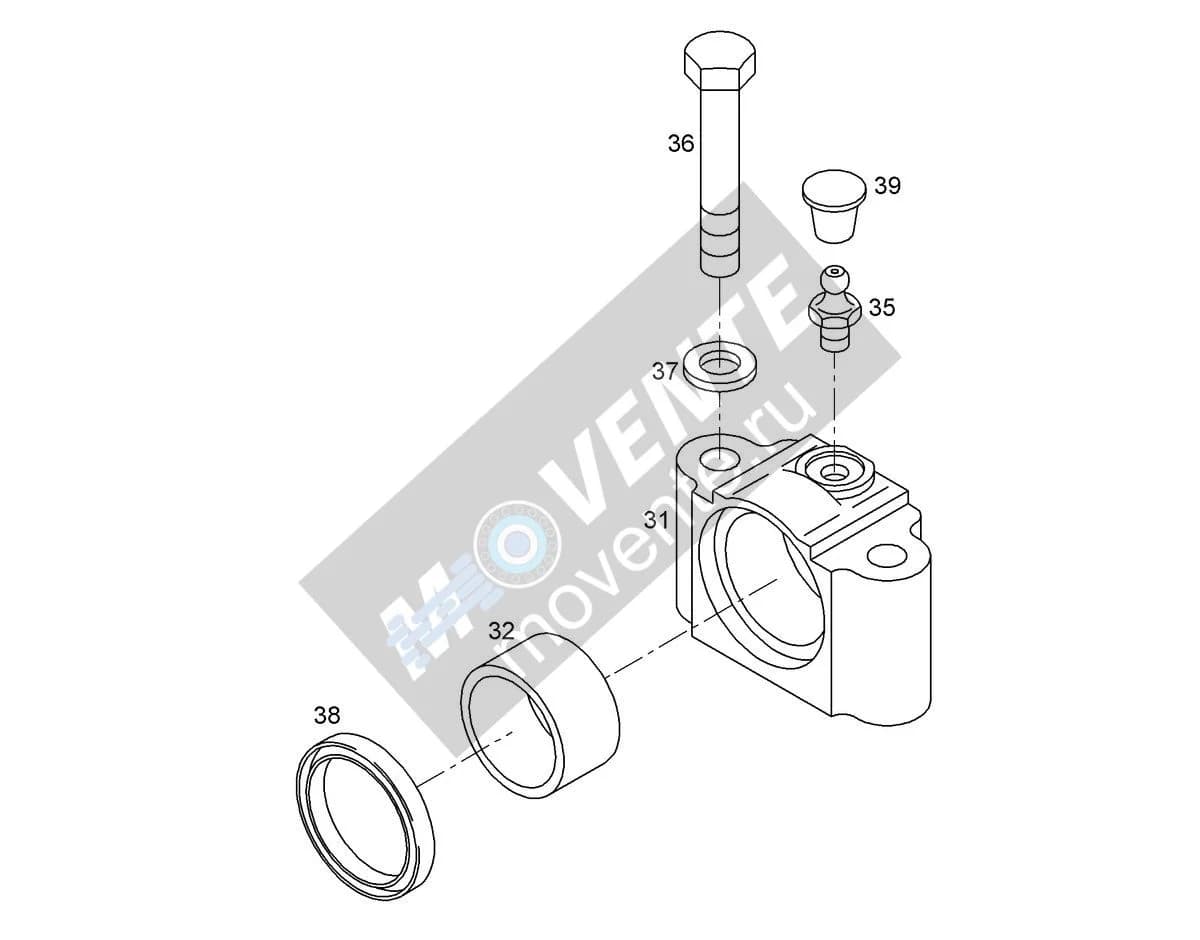 Подшипник 9790295 Liebherr