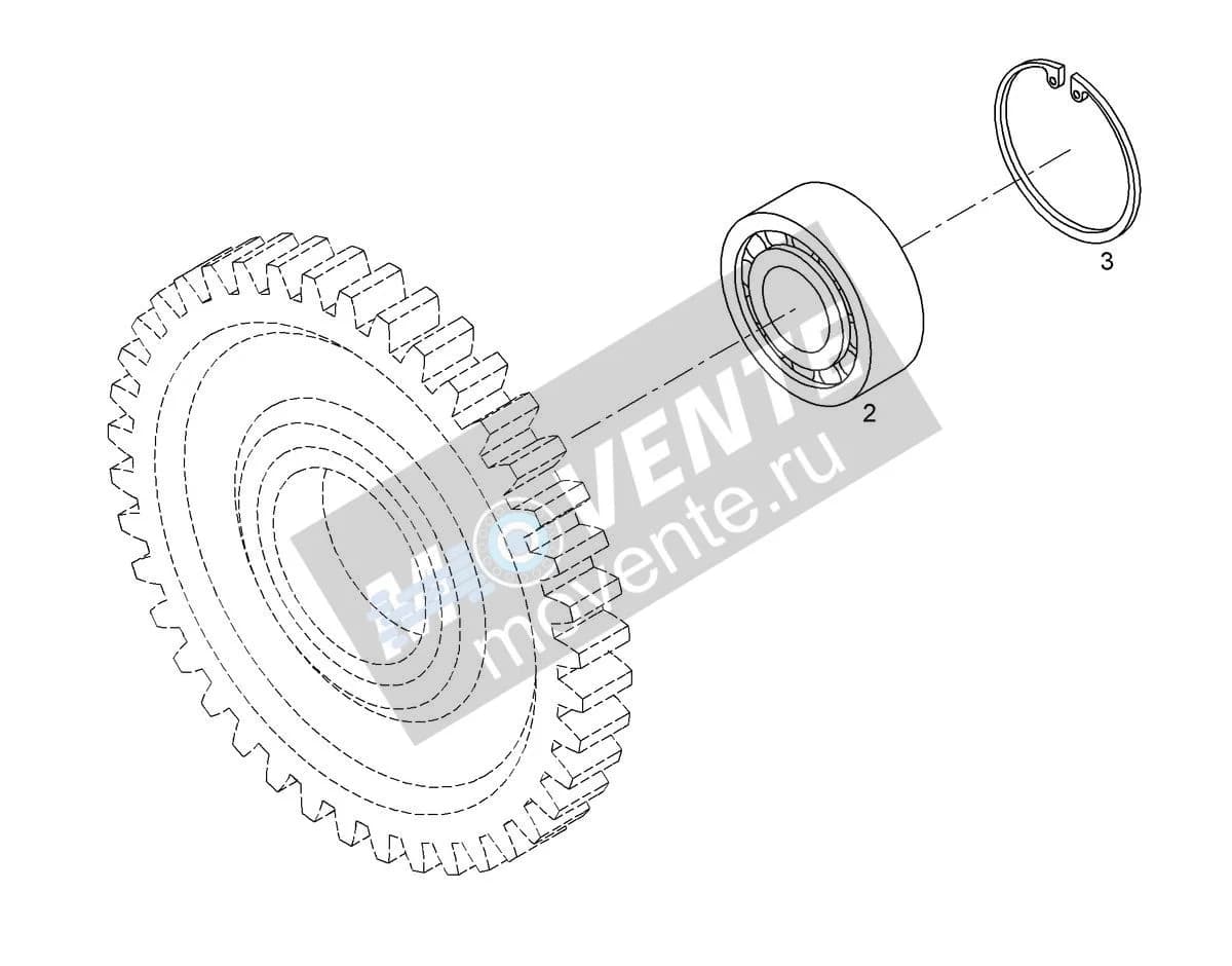 Подшипник 7610066 Liebherr