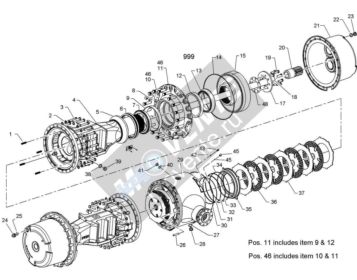 Подшипник 10216916 Liebherr