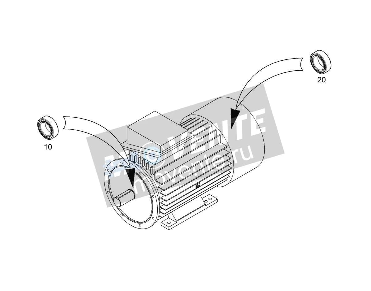 Подшипник 12268648 Liebherr