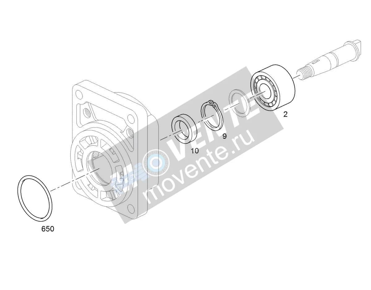 Подшипник 10359154 Liebherr