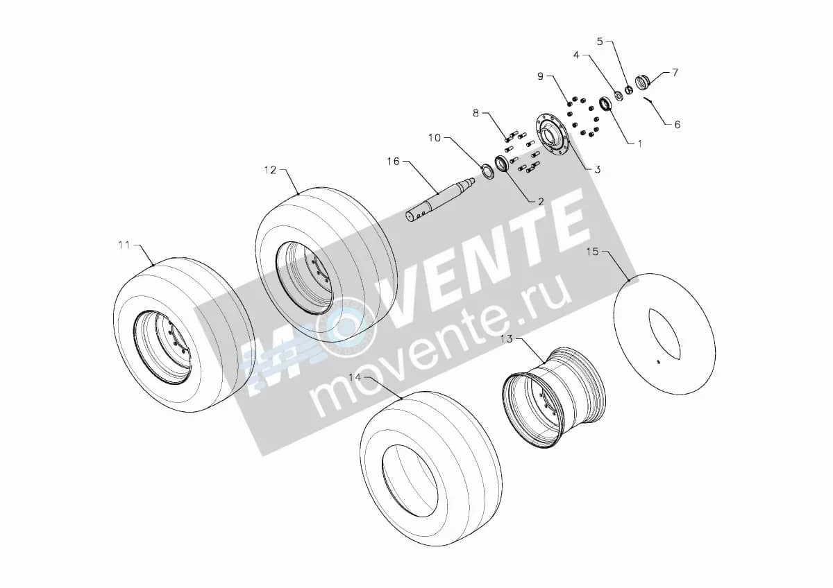Подшипник KG01808200 Kverneland