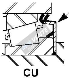 Уплотнение подшипника CU-HM803110 Clark Seals