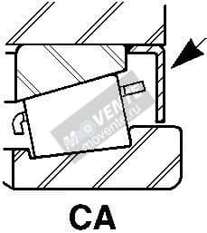 Уплотнение подшипника CA-JM738210 Clark Seals